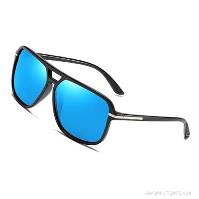 Polarized Sunglasses for Men Aviator Driving Women Mens Sunglasses Rectangular Vintage Sun Glasses