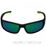 Smith Survey Polarized Sunglasses Matte Black/Poarized Green Mirror One Size - Men's