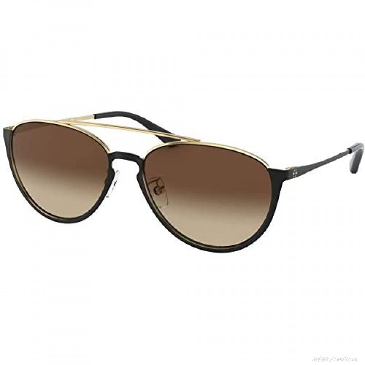 Sunglasses Tory Burch TY 6075 328213 Shiny Black Metal