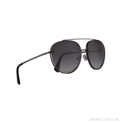 Valentino VA 2009 Sunglasses Matte Gunmetal w/Smoke Gradient Lens 58mm 30178G VA2009S VA2009/S VA2009