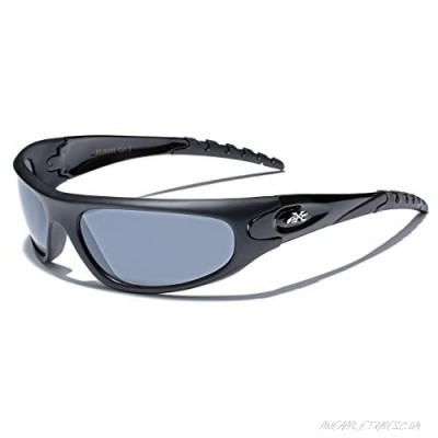 X-Loop Men's Sport Wrap Around Sunglasses