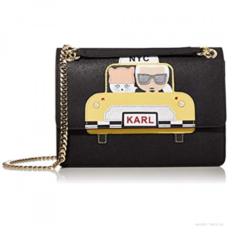Karl Lagerfeld Paris Maybelle Novelty Flap Shoulder Bag