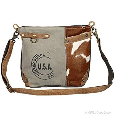 Myra S1354 USA Stamp Pocket Shoulder Bag