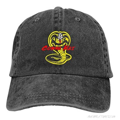 Classic-Cobra Kai Karate Adult Baseball Cap Men and Women Fashion Adjustable Trucker Hat Black