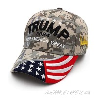 Idealforce Trump Hat 2024 Adjustable Camo Embroidered Trump 2024 Baseball Cap