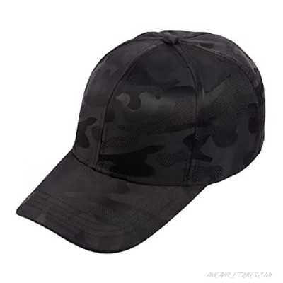 Zylioo XXL Oversize Camouflage Baseball Cap Military Camo Hat for Big Heads 22"-25.5" Adjustable Structured Tactical Hat