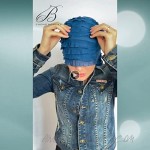 Elise byChemo Beanies (Indigo Tie Dye Knit)