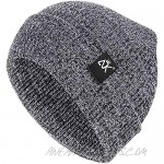 Winter Hats Classic Knit Warm Beanie Hats Daily Ribbed Toboggan Cap for Men & Women Warm Stretchy Soft & Slouchy