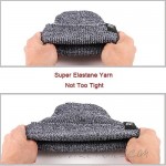 Winter Hats Classic Knit Warm Beanie Hats Daily Ribbed Toboggan Cap for Men & Women Warm Stretchy Soft & Slouchy
