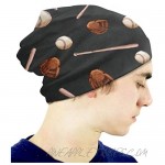 YongColer Beanie Hat for Men and Women Winter Warm Hats Knit Slouchy Thick Skull Cap(Baseball Bone Basset Hound Puppy)