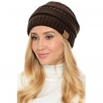 YourStyle USA Trendy Warm Chunky Soft Stretch Cable Knit Slouchy Beanie