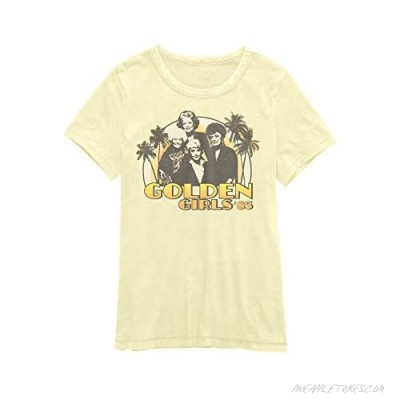 Disney ABC Golden Girls Womens Juniors Girls Group Shot Graphic Short Sleeve Tee Shirt
