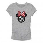 Disney Mickey Minnie Mouse Best Mom Ever T-Shirt