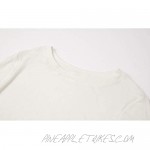 FroMoaSa Cotton T Shirts Women Casual Short Sleeve Print Top T-Shirt Summer Tops Short Sleeves Round Neck T Shirt