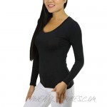 ToBeInStyle Womens' Basic Long Sleeve V-Neck T-Shirt