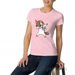 Unicorn Shirts for Girls Cotton Girls Women Sisters Gift Short-Sleeve T-Shirts