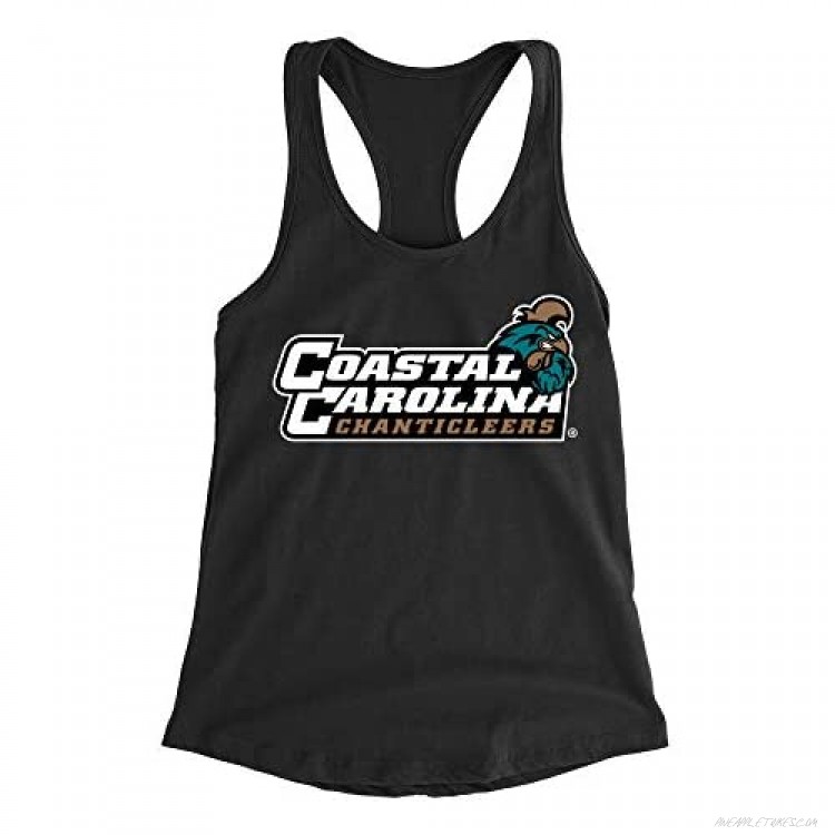 Venley Official NCAA Coastal Carolina Chanticleers Women's Racerback Tank Top PPCCU03