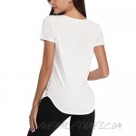 iClosam Womens Sexy Criss Cross Front V-Neck Short Sleeve T-Shirt Tunic Tops