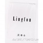 Lingfon Women's Long Sleeve Pleated Front Stitching Tunic Top